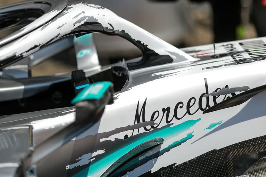 Germany's Mercedes mark 125 years of racing with new retro look