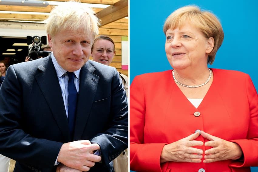 Merkel and Johnson to face off in Berlin in first Brexit talks