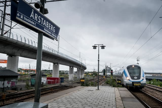 Train delays in Stockholm after accident