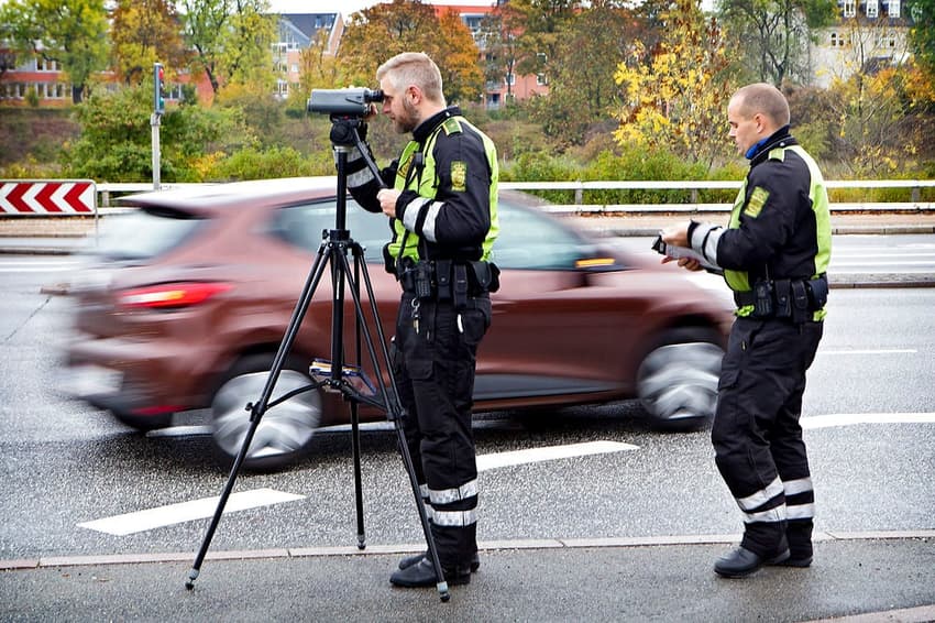 Thousands of Danish drivers break speed limits on school roads