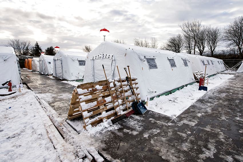 Denmark spent 20 million kroner on unused refugee tent camp