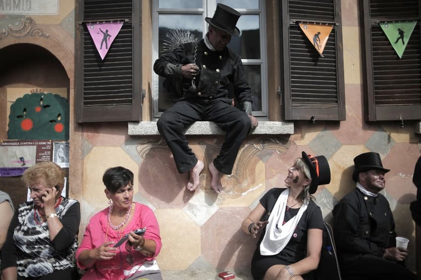 IN PHOTOS: Italy's annual chimney sweep festival