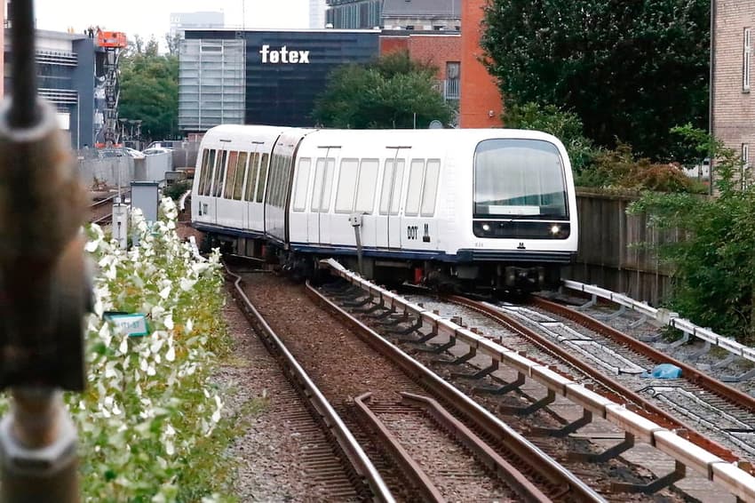 Derailment causes partial closure on Copenhagen Metro