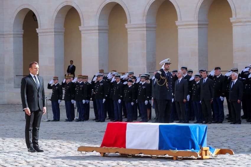 IN PICTURES: France bids adieu to Jacques Chirac at funeral service in Paris