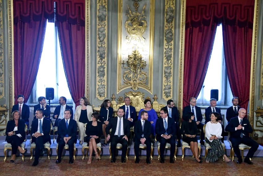 Here is Italy's new cabinet in full