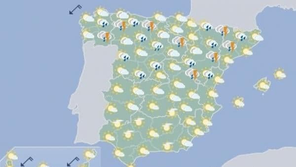Storms return to Spain with flood warnings issued across peninsula