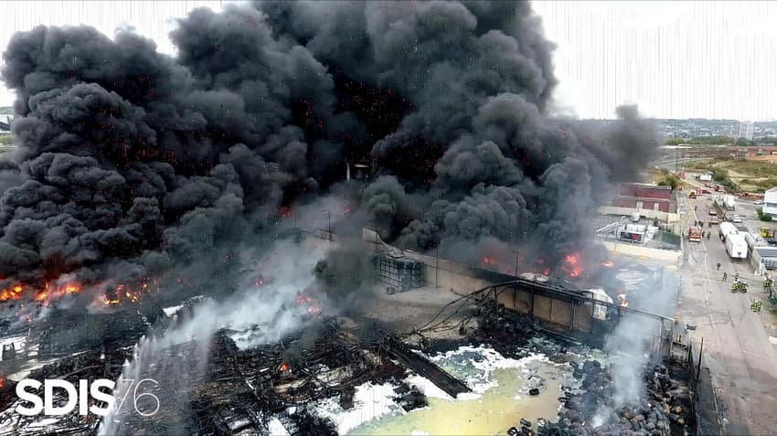 US head of chemical firm to face French Senate over massive factory blaze