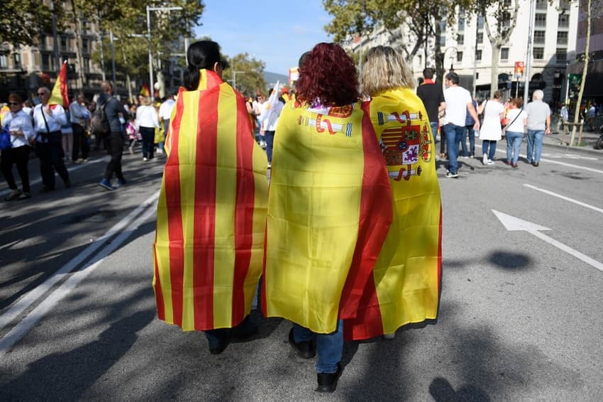 Fewer Catalans now support independence from Spain: poll