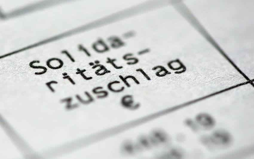 Taxpayers in Germany to receive boost as 'solidarity tax' almost entirely abolished