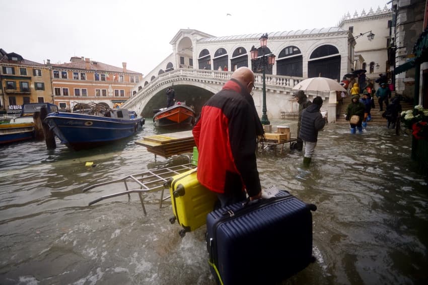 Inundated Venice braced for more flooding and strong winds on Saturday