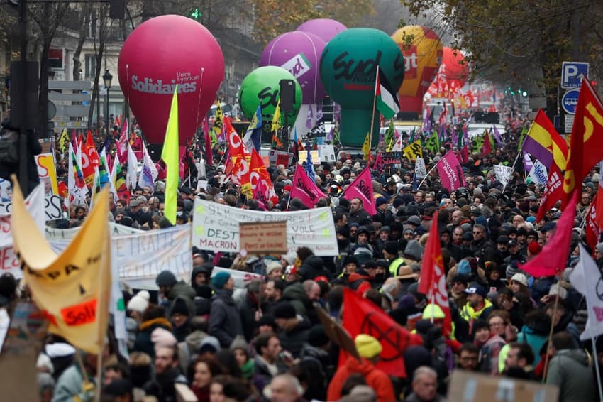 'We don't have a choice': French unions explain why they've brought France to a halt