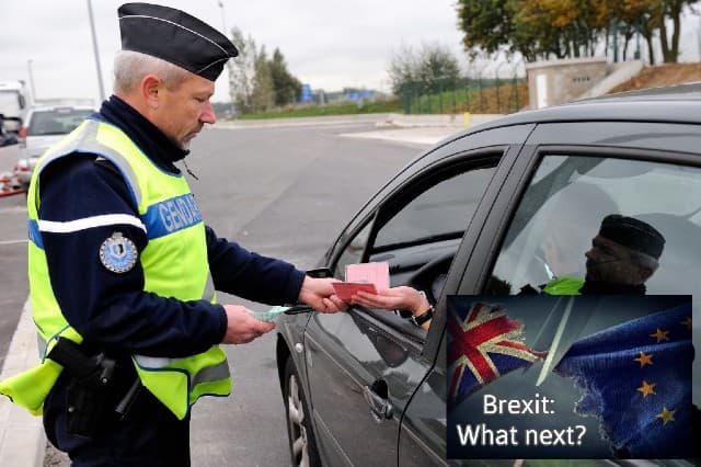 What are the rules for driving in France after Brexit?