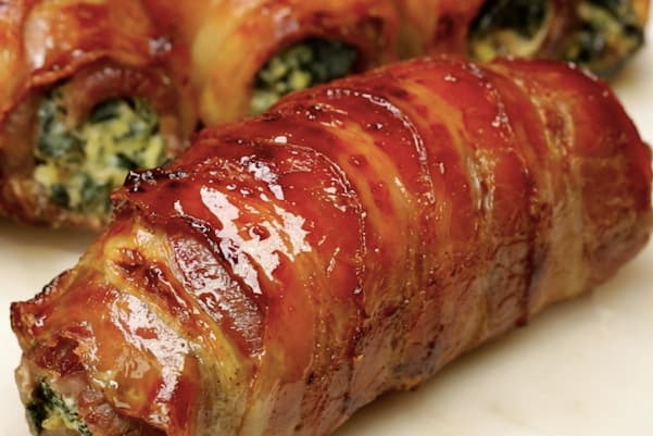 Italian recipe of the week: Pancetta-wrapped spinach and ricotta involtini