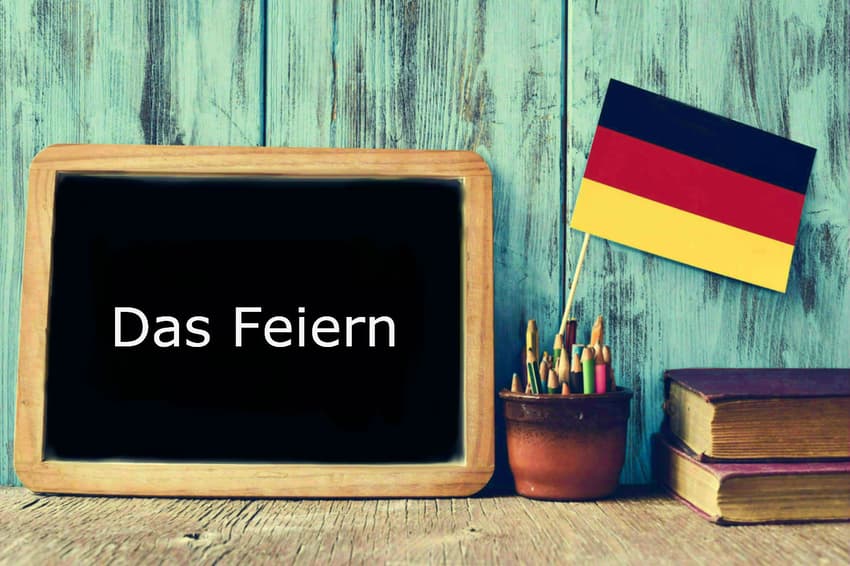 German word of the day: Das Feiern