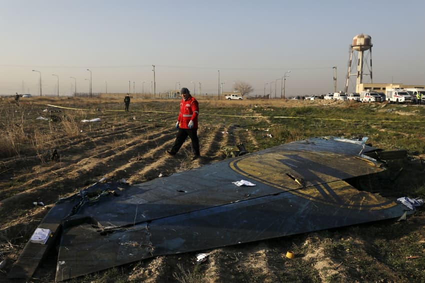 Three Germans on board Ukranian plane that crashed in Iran: reports
