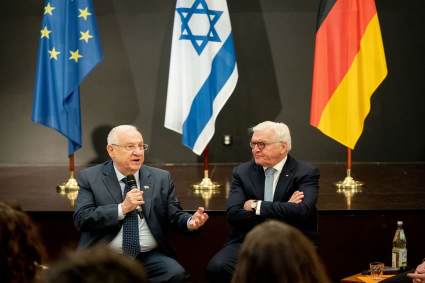 Past 'evils' are returning, Germany and Israel warn at Holocaust event