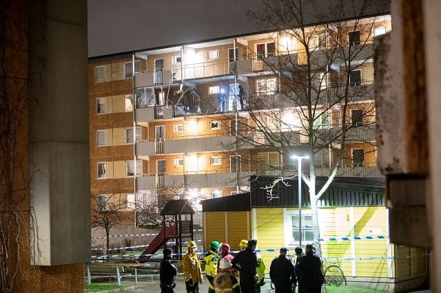 Stockholm suburb explosion: 'My door just flew in by several metres'