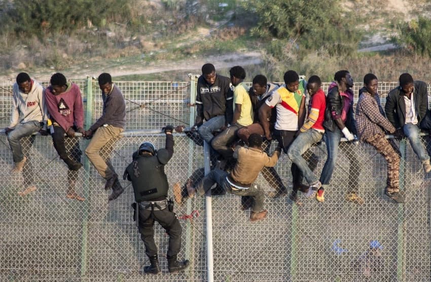 Spain cleared by European Court of Human Rights over removal of migrants at border fence