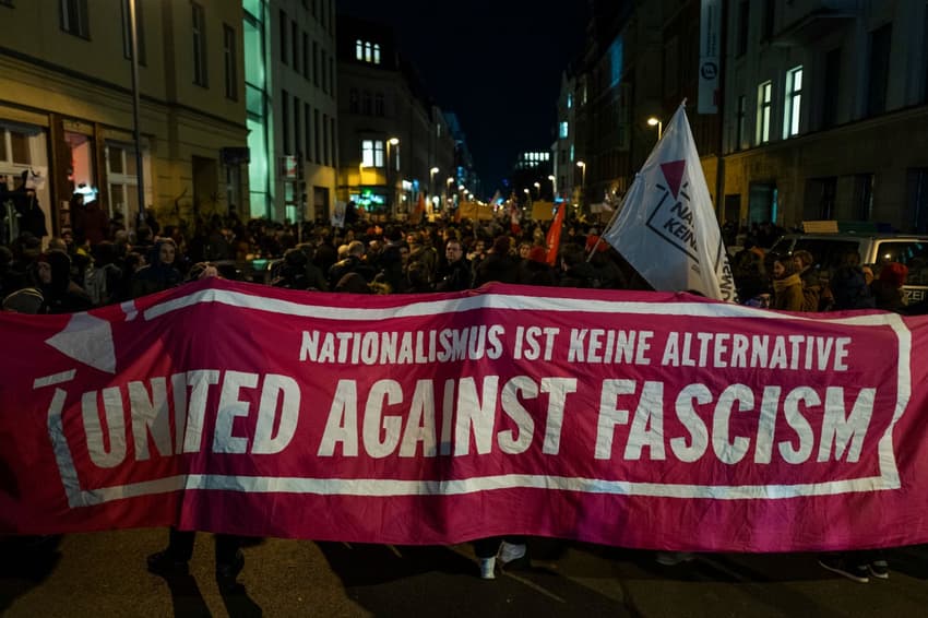 Protesters hit the streets in Thuringia against far-right deal