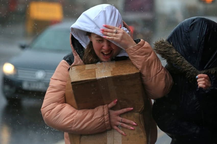 Flights cancelled as Storm Ciara hits Switzerland