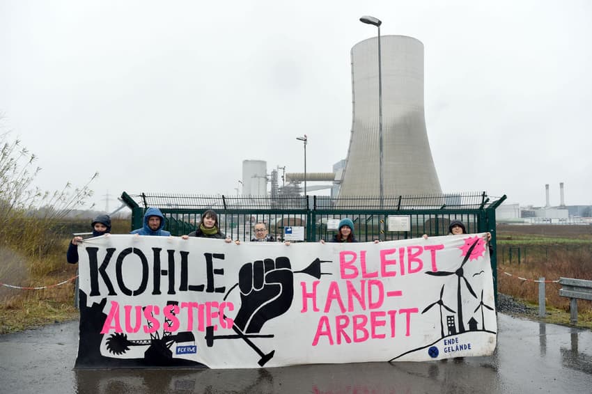 'Just the beginning': Protesters occupy disputed German coal mine