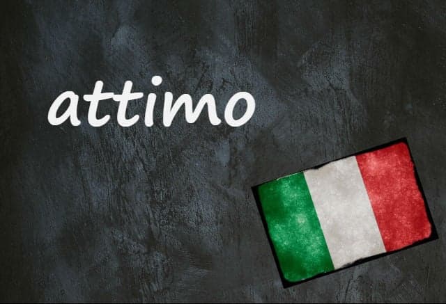 Italian word of the day: 'Attimo'