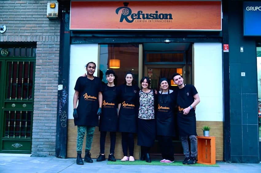 Welcome to the Madrid restaurant where the chefs are refugees