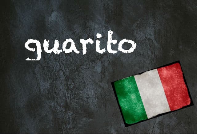 Italian word of the day: 'Guarito'