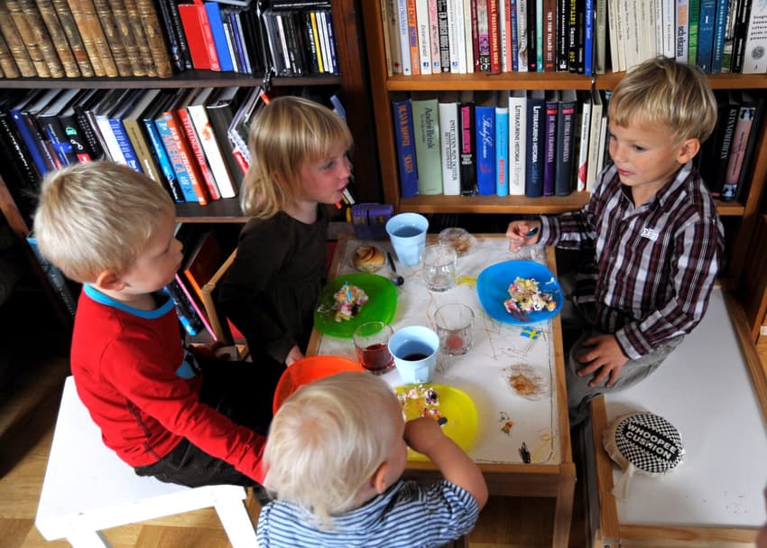 How to survive a children's birthday party in Sweden