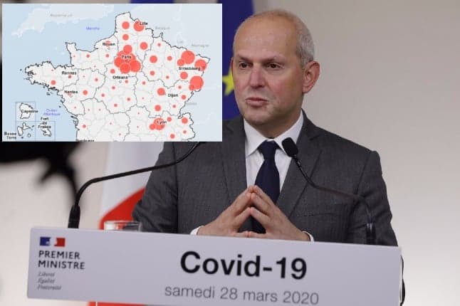 Red and green départements: The map for how each area of France can lift its lockdown