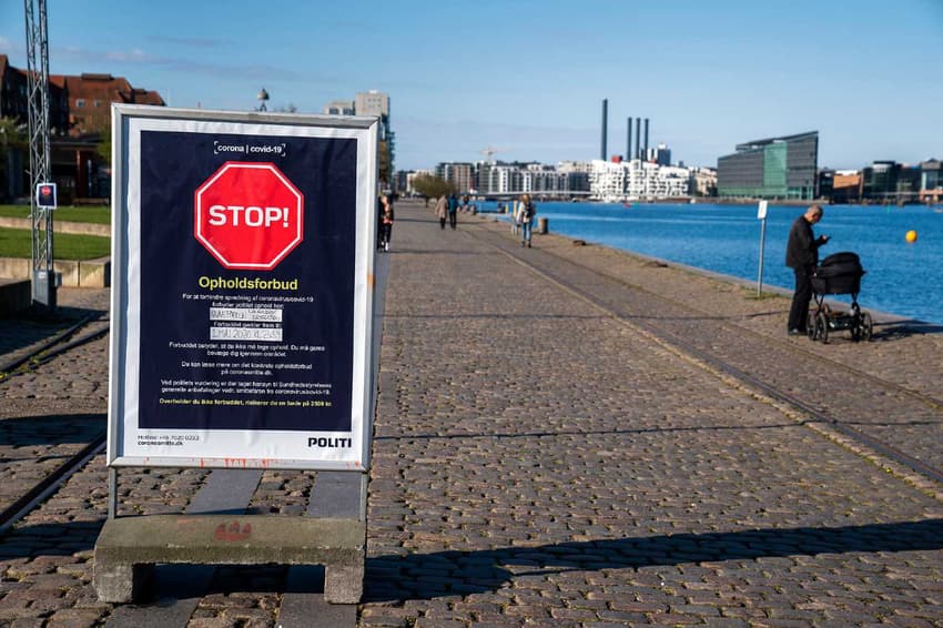 Copenhagen police crack down on breaches of coronavirus lockdown restrictions