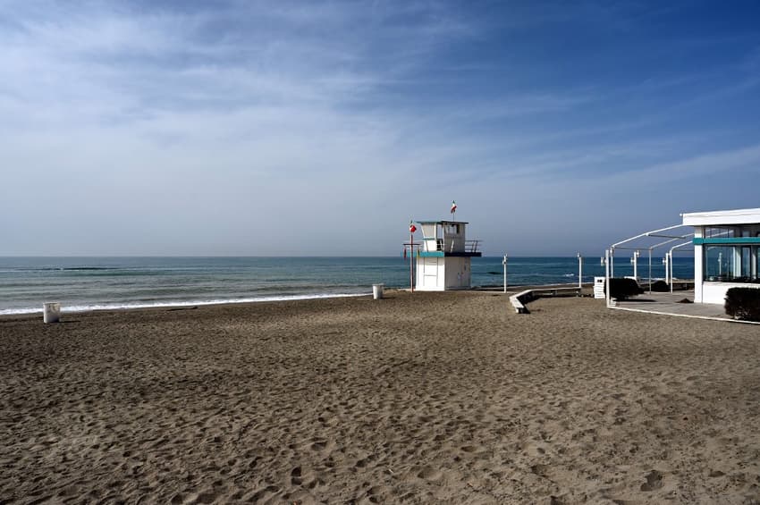 Distant deckchairs and plastic barriers: The coronavirus precautions you could see on Italian beaches this summer