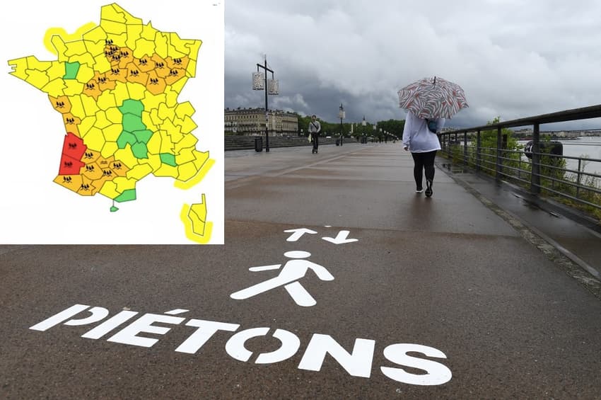 Heavy thunderstorms and floods hamper lockdown easing in southwest France