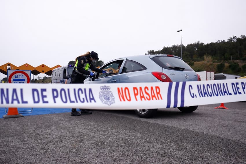 How Spain's rules about car travel during lockdown have changed