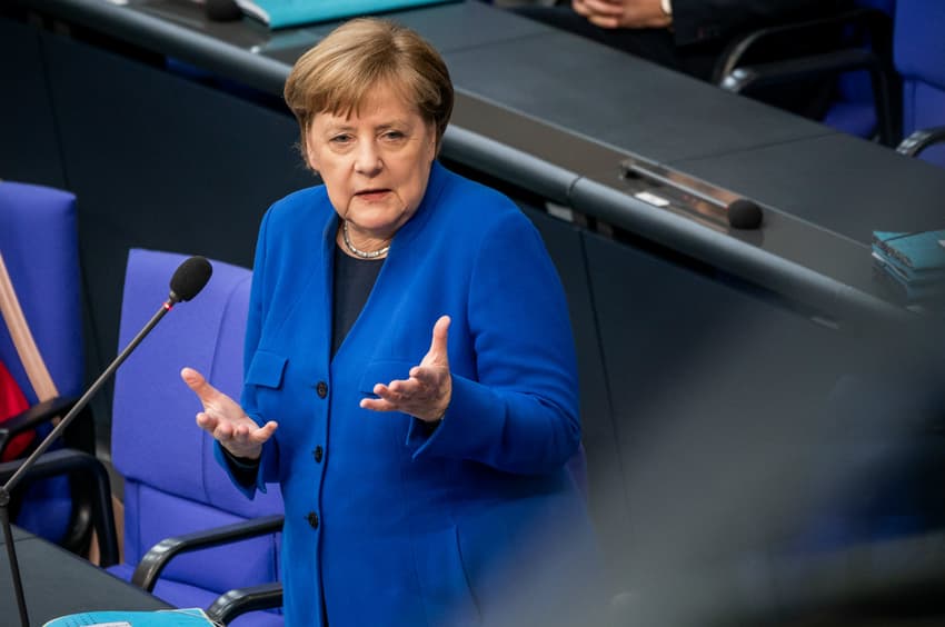 Coronavirus continues to be a 'danger for all of us,' warns Merkel