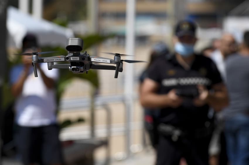 Drones and CCTV to keep close eye on beachgoers in Spain this summer