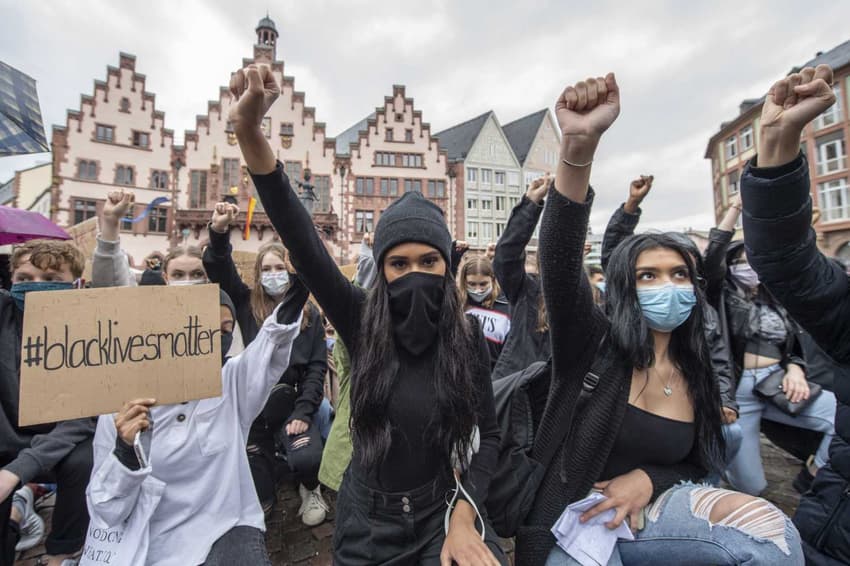 In Pictures: Powerful images from anti-racism protests across Germany