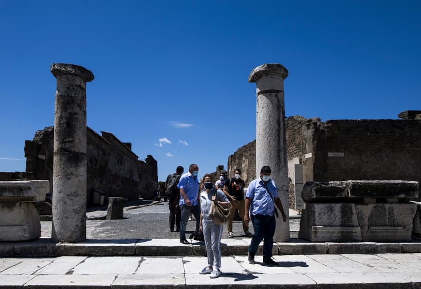 Italy's tourist attractions reopen with strict rules in place