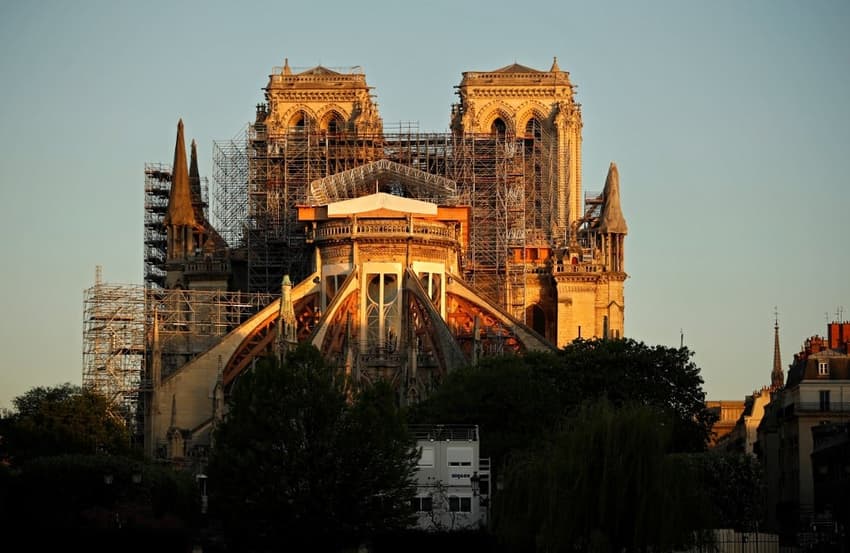 Macron gives blessing to recreate Notre-Dame's gothic spire