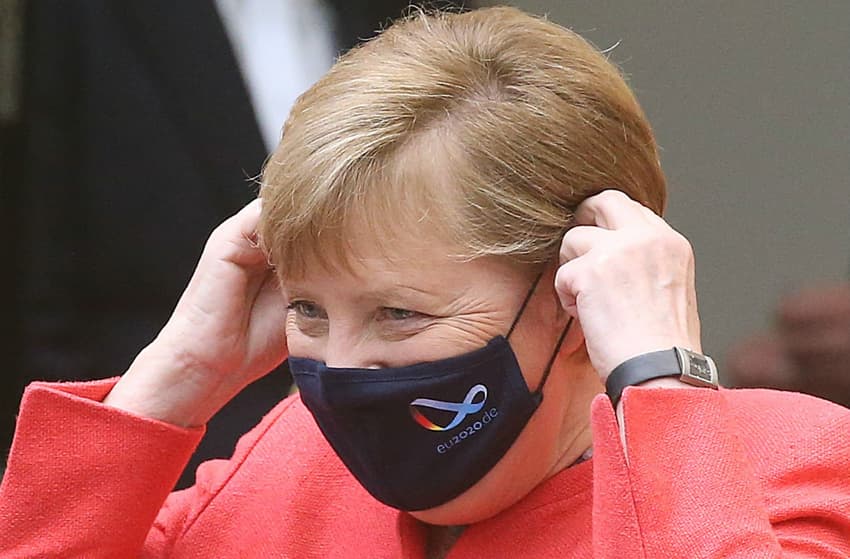 Why a row has broken out in Germany over face masks