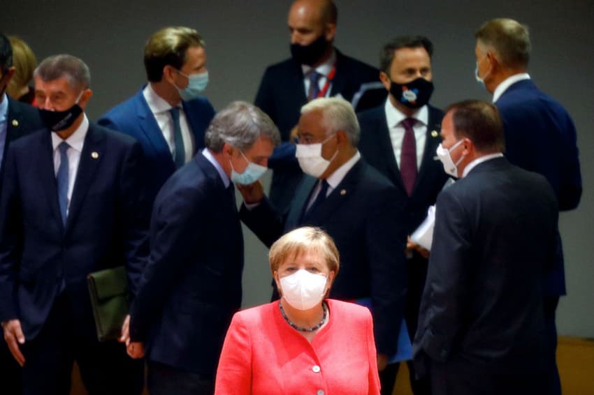Merkel expects 'very difficult' EU coronavirus rescue summit