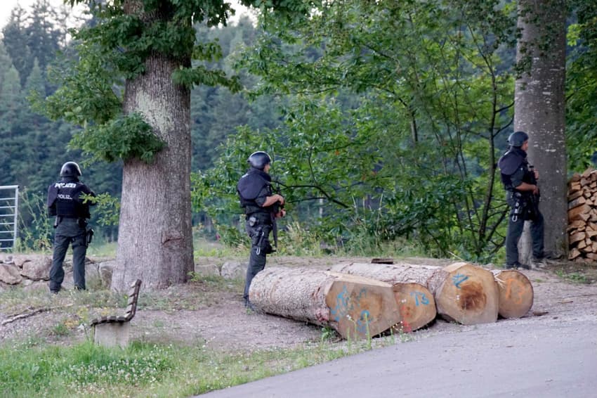 German police search for armed man on the run in Black Forest
