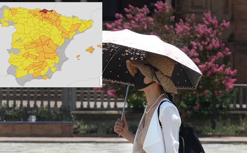 First summer heatwave hits Spain with 40C in northern regions