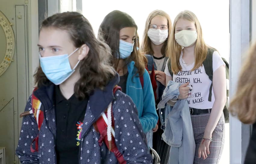 Lunchbox, pencil case and mask: How German schools are restarting amid pandemic