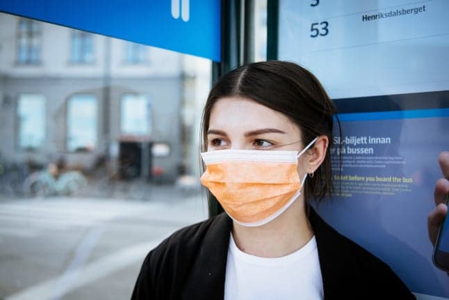 Swedish university tells staff and students to wear face masks if distancing can't be maintained