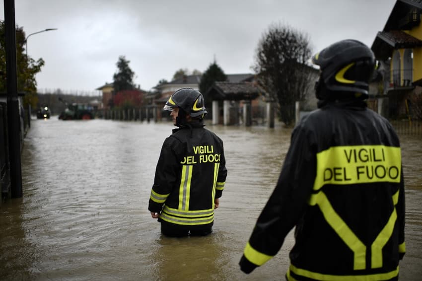 Four dead as storms, floods and tornadoes wreak havoc across northern and central Italy