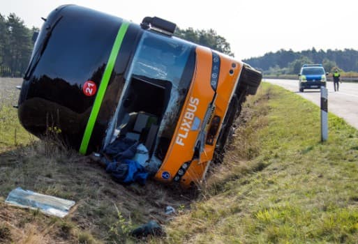 Bus crash in north Germany leaves one person seriously injured