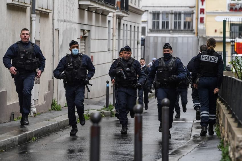 Two injured in knife attack in Paris close to former Charlie Hebdo offices