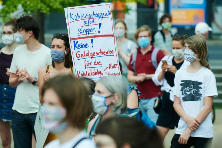 Berlin to require face masks at demonstrations
