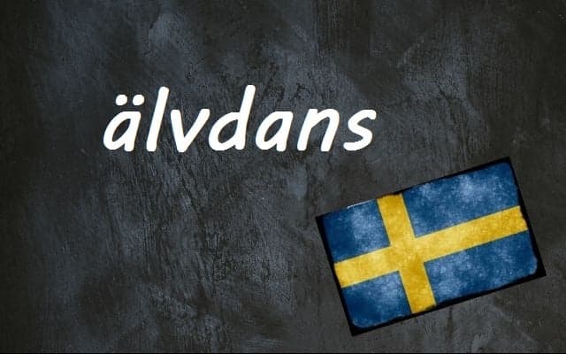 Swedish word of the day: älvdans